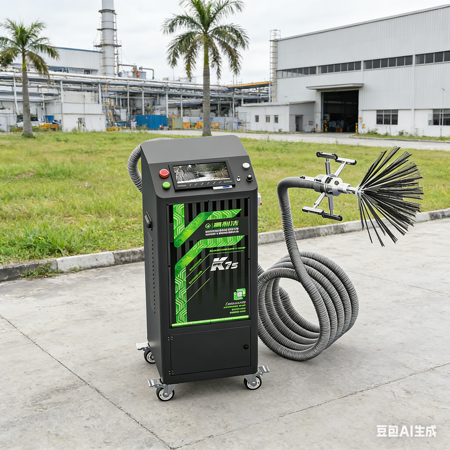 K7S AC Duct Cleaning Machine