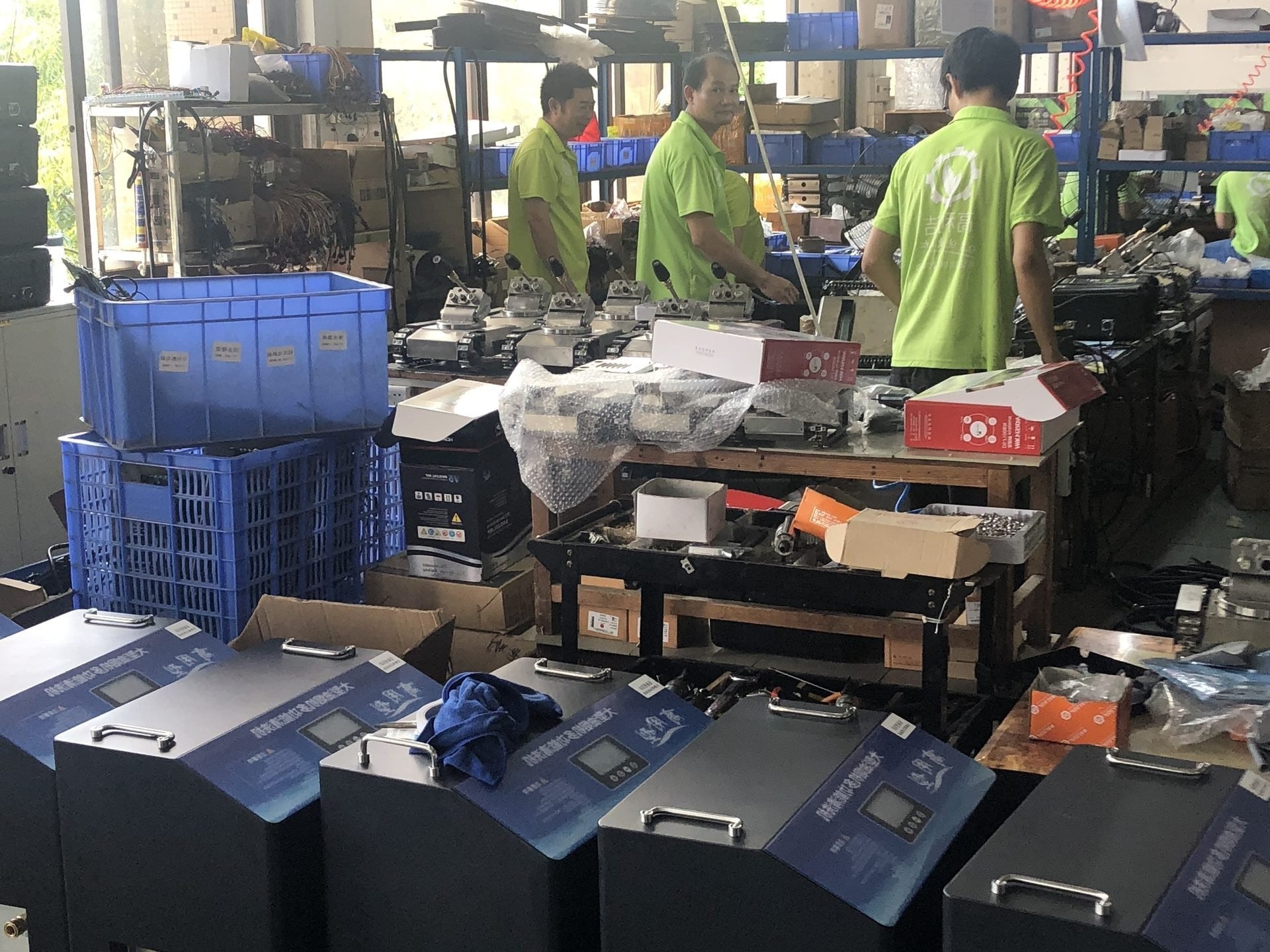 Quality testing before shipment